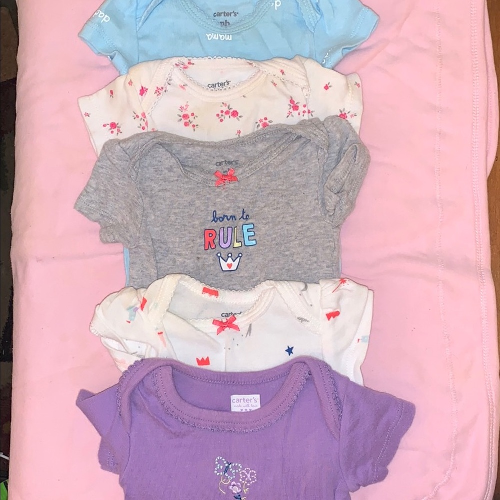 Carters onesies